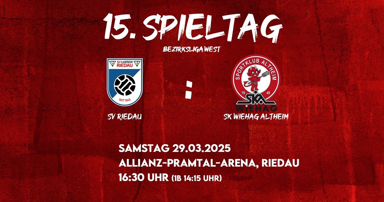 15. Runde – Auswärts in Riedau