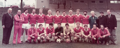 B07 - Mannschaftsfoto 1. Landesliga, 1981